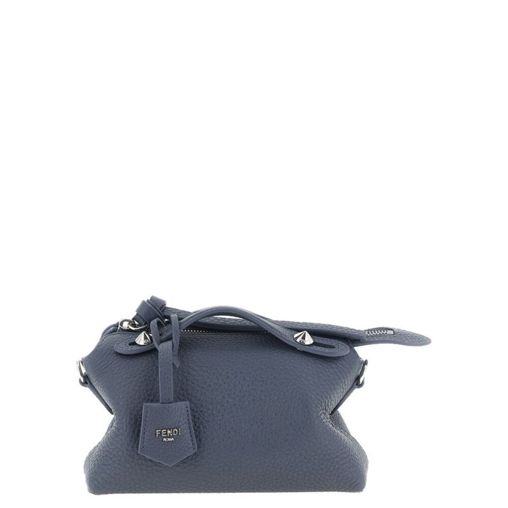 Fendi Blue Calfskin Clutch Women's Bag